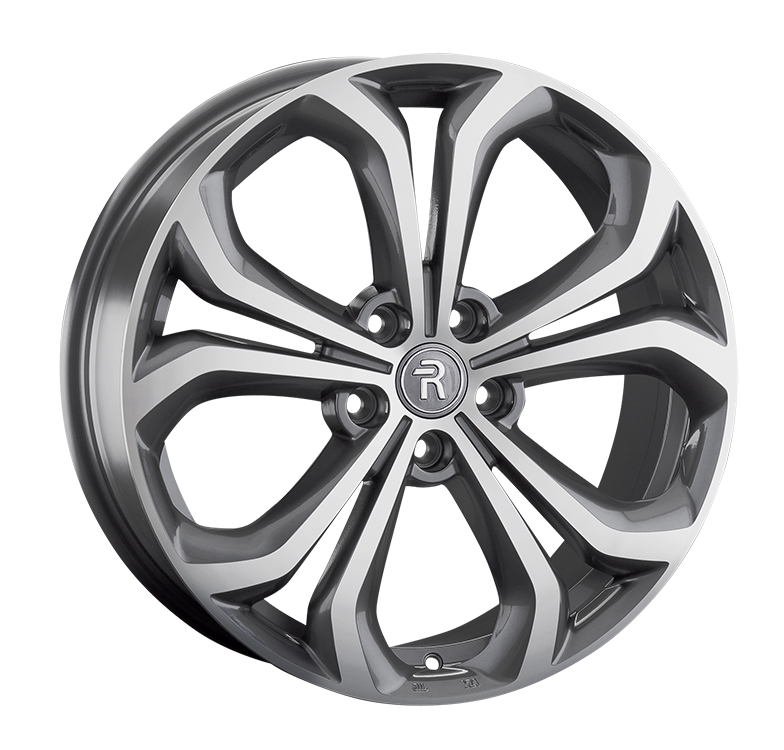 Replay TY262 7.5x19/5x114.3 D60.1 ET40 Насыщенный темно-серый полностью полированный