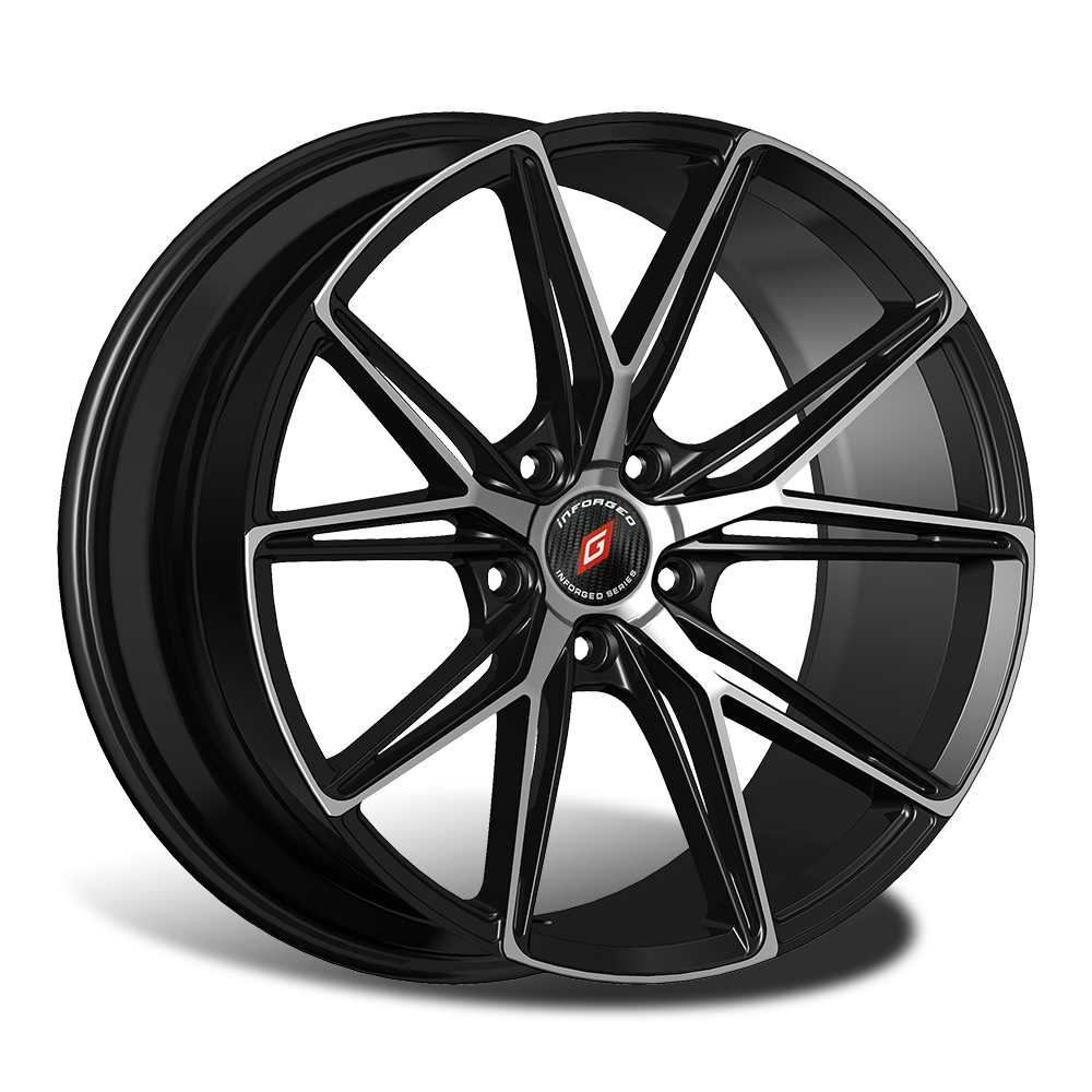 Inforged IFG49 8x18/5x108 D63.3 ET45 Black Mach