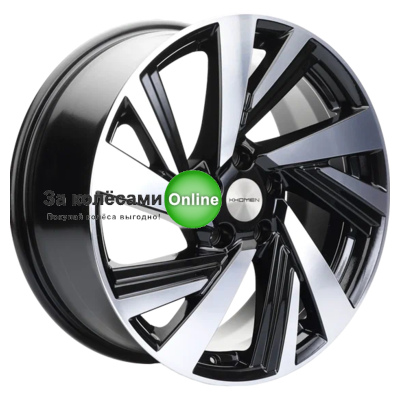 Khomen Wheels KHW1801 (Chery Tiggo) 7,5x18/5x108 ET40 D60,1 Black-FP