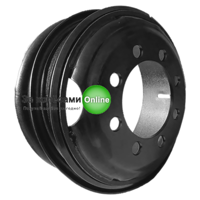 Kronprinz/Accuride 8/275/214/144 7x20/8x275 ET144 D214 B20DS44 Black (55-П130-3101012) (11 мм) ЗИЛ-130 футор. 2 030 кг