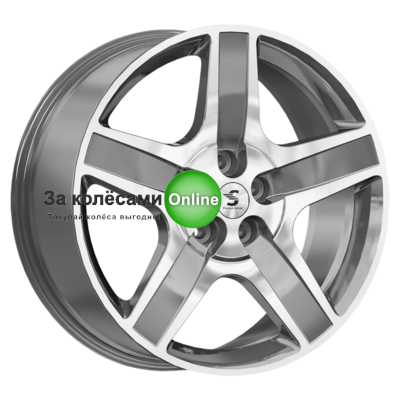 Premium Series КР008 (Audi Q5) 8,5x20/5x112 ET34 D66,6 Diamond Gloss Graphite