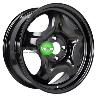 ТЗСК Lada Iskra 6,5x16/4x100 ET45 D60,1 Черный (3,5 мм)