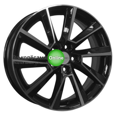 Khomen Wheels KHW1604 (BAIC U5 Plus) 6x16/5x110 ET50 D67,1 Black-FP