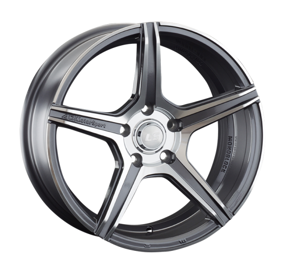 LS 892 8x17/5x114.3 D73.1 ET35 Насыщенный темно-серый полностью полированный