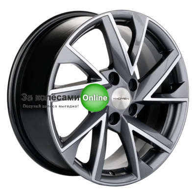 Khomen Wheels KHW1714 (Changan CS35/CS35 Pro) 7x17/5x110 ET46 D63,3 Gray-FP