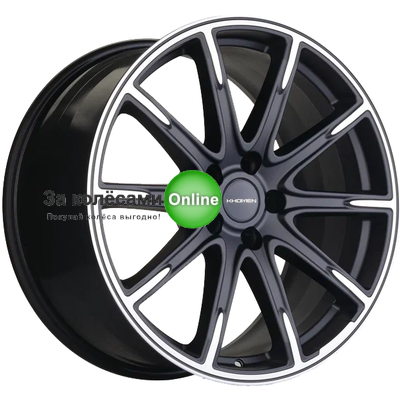Khomen Wheels KHW1903 (Mercedes) 8,5x19/5x112 ET38 D66,6 Black-FP matt