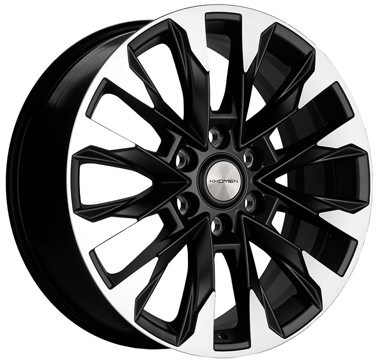 Khomen Wheels KHW2010 8x20/6x139.7 D100.1 ET36 Black-FP