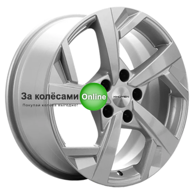 Khomen Wheels KHW1712 (Hyundai Tucson IV/Kia Sportage V) 7x17/5x114,3 ET43,5 D67,1 F-Silver