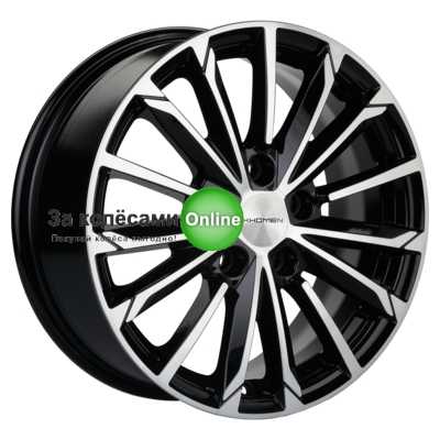 Khomen Wheels KHW1611 (Octavia A7) 6,5x16/5x112 ET46 D57,1 Black-FP