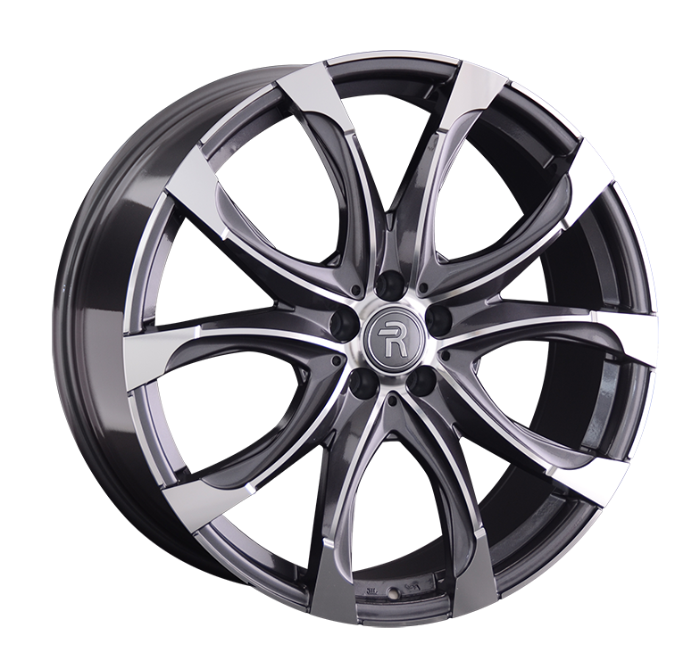 Replay MR161 9.5x22/5x112 D66.6 ET45 Насыщенный темно-серый полностью полированный