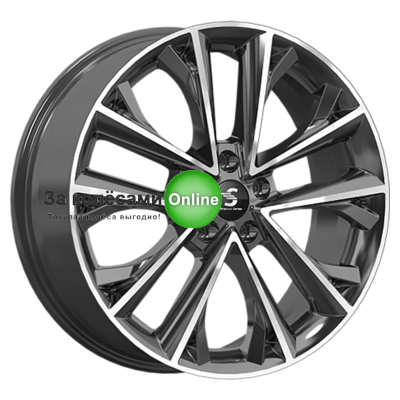 Premium Series КР012 (Exeed TXL) 7x18/5x108 ET36 D65,1 Diamond Black Gris