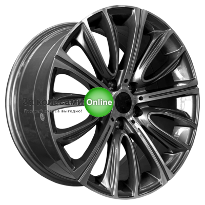 PDW 5241 8,5x18/5x112 ET30 D66,56 Grey Machine Face ()