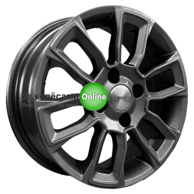 Khomen Wheels KHW1406 (Lada Granta) 5,5x14/4x98 ET35 D58,5 Gray