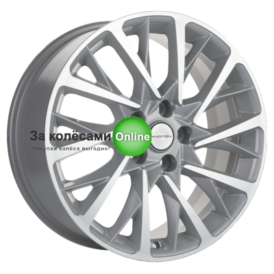 Khomen Wheels KHW1804 (Kodiaq/Tiguan) 7,5x18/5x112 ET43 D57,1 F-Silver-FP