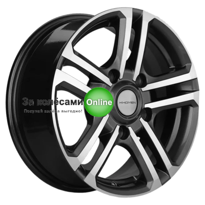 Khomen Wheels KHW1602 (Niva 4x4) 6,5x16/5x139,7 ET40 D98,5 Gray-FP