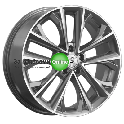 Premium Series КР012 (Haval F7/F7x) 7x18/5x114,3 ET40 D64,1 Diamond Gloss Graphite