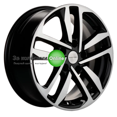 Khomen Wheels KHW1612 (Polo) 6,5x16/5x100 ET39 D57,1 Black-FP
