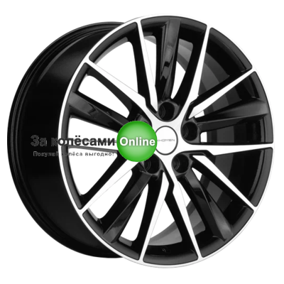 Khomen Wheels KHW1807 (A6/Q5) 8x18/5x112 ET39 D66,6 Black-FP