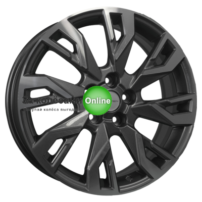Khomen Wheels KHW1809 (OMODA C5) 7x18/5x108 ET33 D60,1 Gray-FP