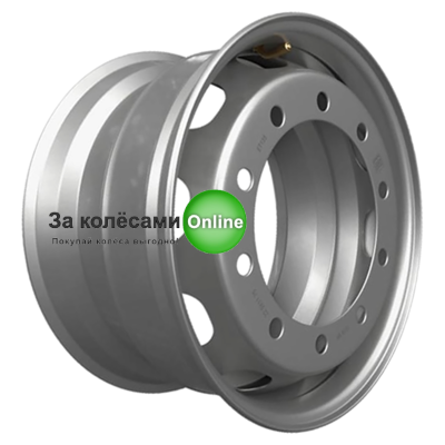 SRW 10/335/281/135 11,75x22,5/10x335 ET135 D281 Silver (8221106) (15,5 мм) Китай, руль 5 000 кг усил.