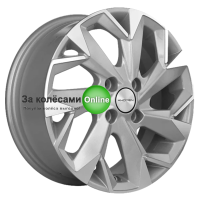 Khomen Wheels KHW1402 (Solaris/Logan/Rio) 5,5x14/4x100 ET43 D67,1 F-Silver-FP