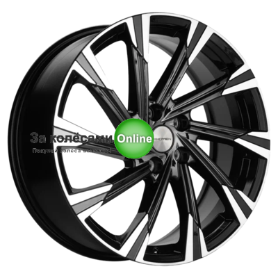 Khomen Wheels KHW1901 (Tugella) 7,5x19/5x108 ET46 D63,4 Black-FP