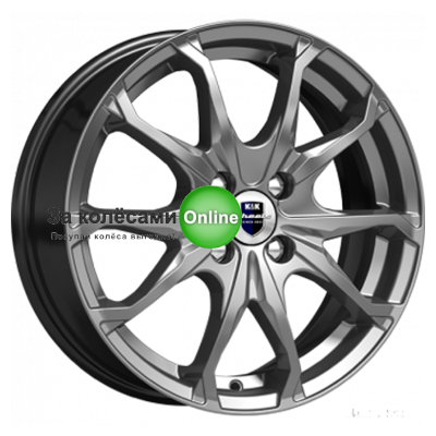 K&K Brent (КС733) 6x16/4x98 ET35 D58,5 Дарк платинум