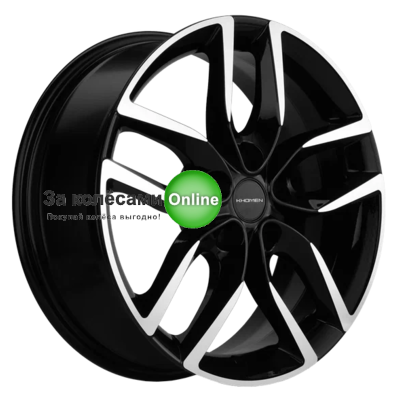 Khomen Wheels KHW1708 (Elantra/Ceed/i30) 6,5x17/5x114,3 ET46 D67,1 Black-FP