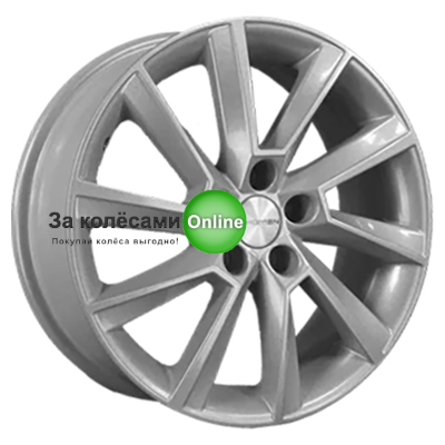 Khomen Wheels KHW1604 (Aveo) 6x16/5x105 ET39 D56,6 F-Silver