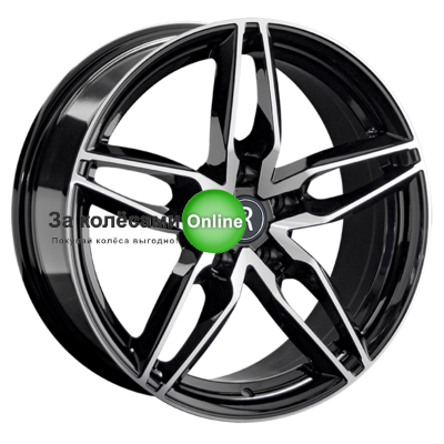 Replay B346 8x18/5x112 ET30 D66,6 BKF (конус, C570)