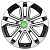 Khomen Wheels KHW1803 (Kodiaq/Tiguan) 7x18/5x112 ET43 D57,1 Black-FP