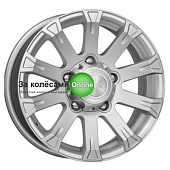 K&K Байкал (КС601) 7x16/5x139,7 ET35 D108,5 Сильвер