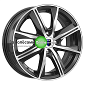 K&K Арнар (КС904) 7x16/5x100 ET45 D56,1 Алмаз черный