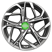Khomen Wheels KHW1716 (Changan CS35 Plus) 7x17/5x110 ET46 D63,3 Gray-FP