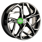 Khomen Wheels KHW1716 (Kuga/Focus) 7x17/5x108 ET50 D63,3 Black-FP