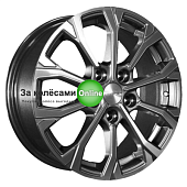 Khomen Wheels KHW1605 (Changan CS35 Plus) 6,5x16/5x110 ET46 D63,3 Gray-FP