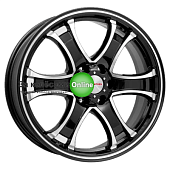 K&K Балеар-оригинал (КС727) 7,5x18/6x139,7 ET33 D100,1 Алмаз черный