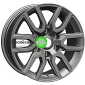 Khomen Wheels KHW1723 (LC Prado/Lexus GX) 8x17/6x139,7 ET25 D106,1 Gray