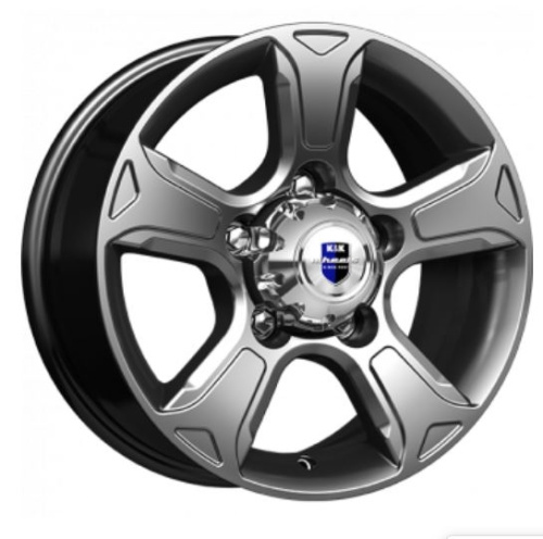 Колесный диск K&K Атлант 7x16/5x139.7 D108.5 ET35 Дарк Плати купить в Самаре фото №1