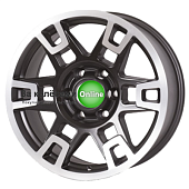 Lizardo XH286 (296) 8x18/6x139,7 ET10 D106,1 CBMF (шайба)