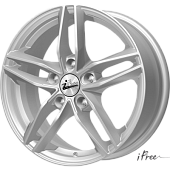 iFree Moskva 6.5x16/5x100 D67.1 ET40 Серебристый