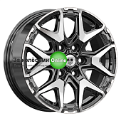 K&K Гангут (КС1176) 7,5x18/6x114,3 ET46 D67,1 Алмаз черный