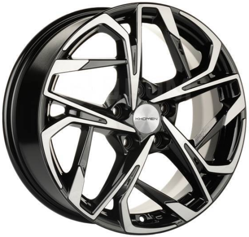 Колесный диск Khomen Wheels KHW1716 (Sonata) 7x17/5x112 D57.1 ET45 Black-FP купить в Самаре фото №1