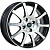 Megami MGM-2 5.5x14/4x100 D60.1 ET43 Чёрный полностью полированный