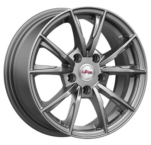 Колесный диск iFree Сион 6.5x15/5x100 D57.1 ET38 Насыщенный тёмно-серебристый купить в Самаре фото №1