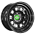 ZEPP 4x4 Nissan Navara D40 2.5TD Semicircle 8x16/6x114,3 ET0 D66 Gloss Black (LTM)