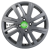 Колесный диск Khomen Wheels KHW1609 (Rio II/Solaris II) 6x16/4x100 ET46 D54,1 Gray купить в Самаре фото №1