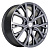 Khomen Wheels KHW1806 (Sportage) 7x18/5x114.3 D67.1 ET48.5 Глянцевый черный с полированной лицевой частью