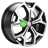 Khomen Wheels KHW1710 (Coolray) 6,5x17/5x114,3 ET45 D54,1 Black-FP
