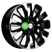 Khomen Wheels KHW2010 (Nissan Patrol) 8x20/6x139,7 ET35 D78,1 Black-FP